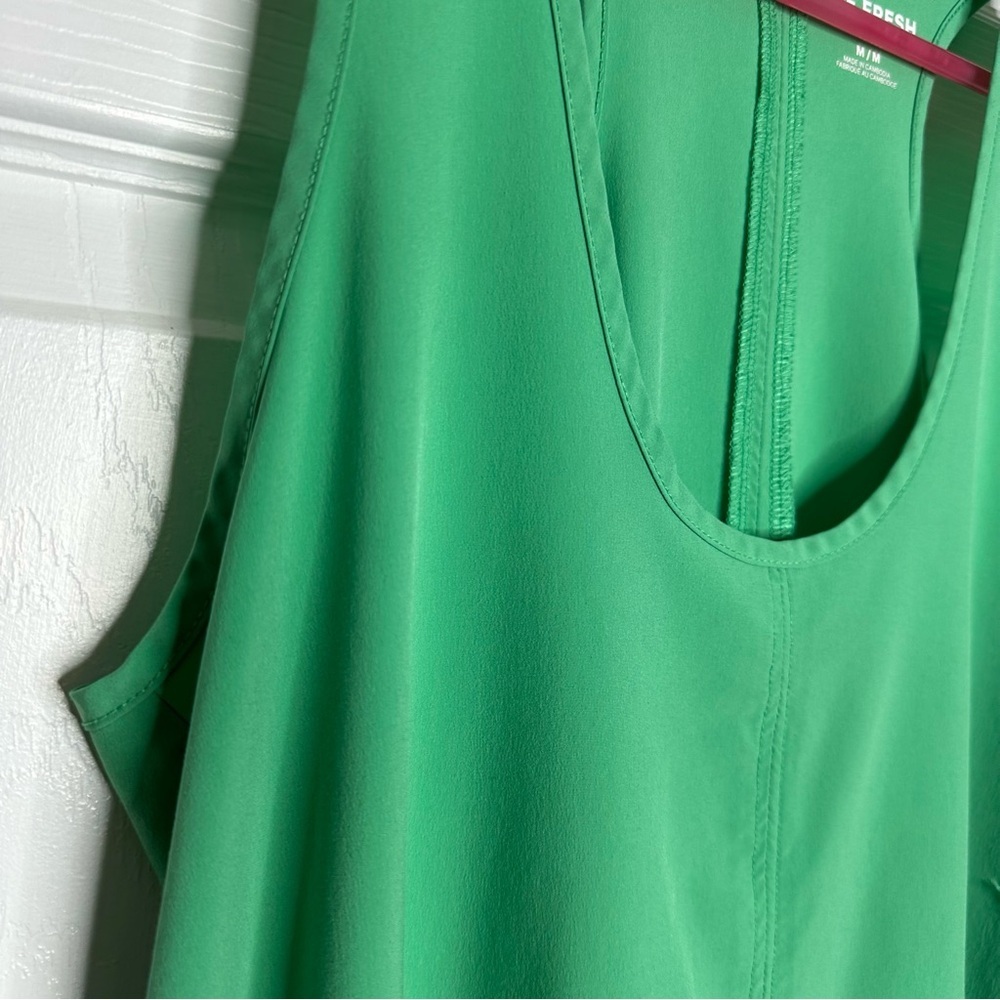 Joe Fresh Maxi Dress Racerback Green Size Medium - Picture 5 of 16